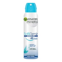 Garnier Mineral Deodorant Saf Ve Temiz Sprey Kadın 150 Ml