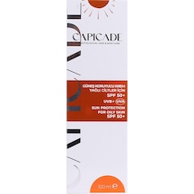 Capicade SPF 50+ Yağlı Ciltler İçin Güneş Koruyucu Krem 100 ML