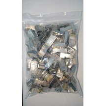 Cat6 Rj45 Metal Konnektör 100 Lük Paket
