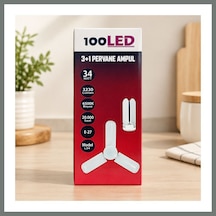 Bezos Led Pervane Ampul Büyük Boy 3+1 Mmbz Standart