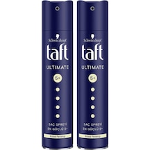 Schwarzkopf Taft Ultimate 5+ Kristal Parlaklığı Saç Spreyi 2 x 250 ML