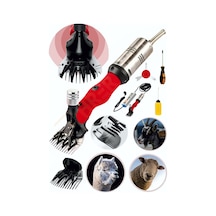Böhrer Bhadp004 Pross Dark Red Güçlendirilmiş Adaptörlü Yeni Nesil Koyun - Keçi Kırkma Kırpma Makinesi