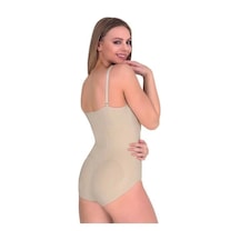 Form Time Kadın Göğüs Altı Çıtçıtlı Büyük Beden Body Korse 9105 Siyah