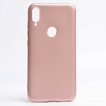 Kilifone - Xiaomi Uyumlu Mi Play - Kılıf Mat Renkli Esnek Premier Silikon Kapak - Rose Gold