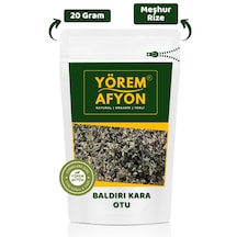 Yörem Afyon Meşhur Rize Yöresinden 800 Rakım Hasadı Baldırı Kara Otu, Adiantum Capillus-veneris 20gr.