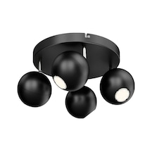 Mylights Spor Led Avize Hareketli Başlık Panasonıc Gün Işığı Ampullü Siyah