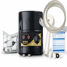 Champion Plus 7500w Elektrikli Şofben 3 Kademeli Ani Su Isıtıcı Yüksek Güçlü Hızlı Isıtma Güvenlik Korumalı Enerji Verimli