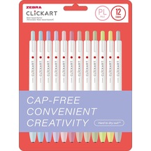Zebra Clıckart Market Pen Pl 12 Lı Set