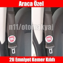 Fiat Tipo Oto Koltuk Deri Emniyet Kemer Aksesuar Kılıfı