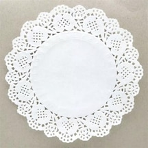Servis Sunum Dantel Kağıt 18 Cm 100 Lü Pasta, Tatlı, Çay Sunumu Ve Paketleme İçin Diğer