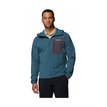 Columbia Tall Heights Iıı Kapüşonlu Erkek Softshell-9128 Mavi