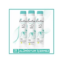 Emotion Aqua Kiss Kadın Sprey Deodorant 3 x 150 ML