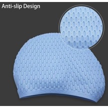 Sones Parçacıkları Kalınlaştırıcı Yüksek Esneklik Kaymaz Silikon Yüzme Bonesi Beyaz Ym Beyaz Beyaz