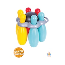 Bowling Seti Oyuncak - Renkli Toplar Ve Pimlerle Sınırsız Eğlence