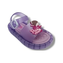 Gezer 00228-26 Princess Süslü Işıklı Anatomik Kız Çocuk Sandalet Lila