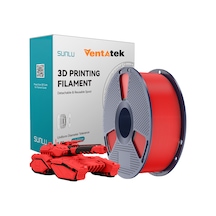 Sunlu Kırmızı Pla Filament - 1.75mm - 1 Kg Kırmızı