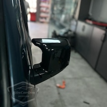 Peugeot Bipper 2008-2022 Uyumlu Batman Yarasa Ayna Kapağı Piano Black Abs Plastik 00 Şüscaroto Aksesuar