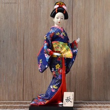 Y27-30cm Geleneksel Japon Geyşa Figürleri Heykelleri Japon Kimono Bebek Süsler Ev Restoran Masaüstü Dekorasyon Hediyeler