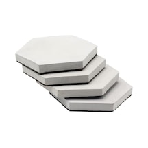 4'lü Set Altıgen Beton Bardak Altlığı Diğer