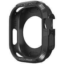 Mutcase - iOS Uyumlu Watch Ultra 49mm - Kasa Koruyucu Silikon Tpu Watch Gard 17