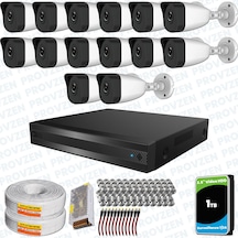 Provzen Rv Hilook 14 Kameralı Full Hd Geniş Açı Güvenlik Kamerası
