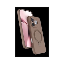 Huawei Honor 600 Lite Regal Magsafe Standlı Kapak - Çöl Titanyum