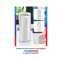 Diamond Premium Disk Pamukluk Organizer Kozmetik Düzenleyicii