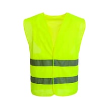 Ikaz Yeleği Sarı Işçi Tip Ikaz Yeleği