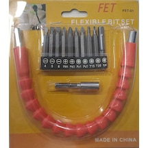 Fet Esnek Bıts Uç Seti / Flexible Bıt Set 12 Parça Fet-01