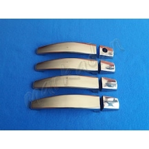 Opel Vectra C Krom Kapı Kolu 2002-2009 4 Kapı Paslanmaz Çelik