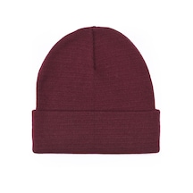 Eke Tekstil Basic Unisex Triko Sonbahar Kışlık Bere Bordo
