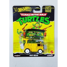 Premium Party Wagon Tmnt - Ninja Kaplumbağalar Pop Culture 2025 Mix 4 Model Araç Çok Renkli