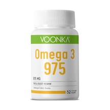 Voonka Omega 3 975 Mg 52   Kapsül