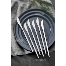 Onon Mokka 6 Adet Yemek Bıçak Takımı