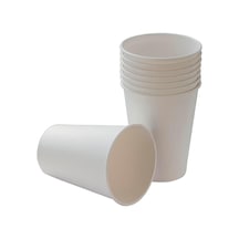 12 Oz Beyaz Tek Kullanımlık Karton Bardak 300 Ml, Kahve, Çay, Ofis, Ev Ve Parti Kullanımı İçin Diğer