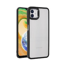 Samsung Galaxy A04 İçin Kılıf Bright Planet Siyah Galaxy A04 İle Uyumlu Kılıf - Siyah