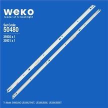 Samsung Uyumlu Ue55mu7040t 55'' İnç 2 Adet Tv Led Bar Tvnizi Açıp İçindeki Led Barla Birebir Aynısı Olduğunu Görmeden Almayınız. Sonrasında İade Almamaktayız.