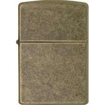 Zippo Çakmak 201FB-000117 Reg Flat Btm Antique Bras
