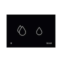 Vitra V-care 768-1502 Smart Kumanda Paneli Siyah Cam