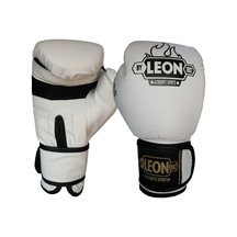Kogam Leon Blade Training Boks, Kick Boks Ve Muay Thai Eldiveni Beyaz