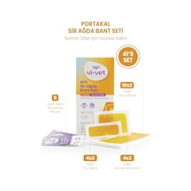 Portakal Aromalı Sir Ağda Bant Seti - 41 Adet