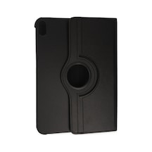 Apple İpad 2025 10.9 10.nesil A16 Kılıf 360 Tablet Deri Kılıf - Siyah