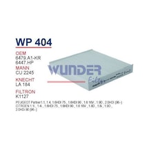 WUNDER WP404 Polen Filtresi Citroen Xsara - C5 - Berlingo II