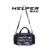 Fujin Black Camo Helper Bag - Balıkçı Çantası Std