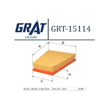 Grat 15114 Hava Filtresi 6y0129620