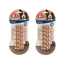 8in1 Flavours Triple Flavour Twisted Sticks Üçlü Lezzet Çubukları 70 Gr X 2 Adet