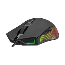 Smx-g68 Spear Full Rgb 7200dpı Siyah 7d Makrolu Gaming Oyuncu Mouse