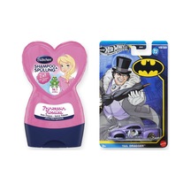 Oyuncak & Banyo Hediye Seti 2 Parça: Hot Wheels Hot Wheels Oyuncak + Bübchen Çocuk Şampuanı - Pembe