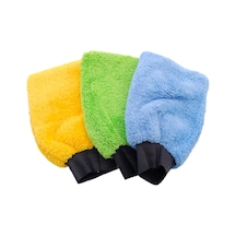 Alpars Mikrofiber Oto Yıkama Parlatma Eldiveni 3 Adet