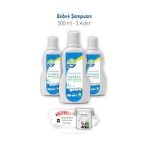 Turmepa Bebek Şampuanı 500 ML x 3  + Rosie Pamuk